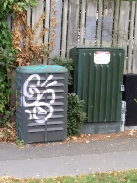 Graffiti, a report photo