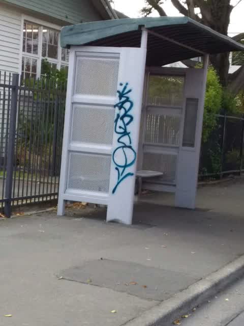 Graffiti, a report photo