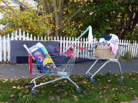 Rubbish/Recycling, a report photo