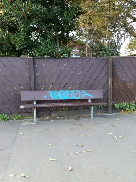 Graffiti, a report photo