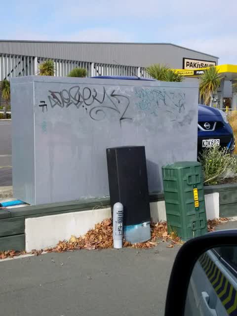Graffiti, a report photo