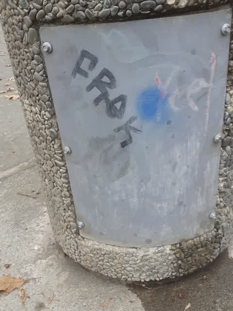 Graffiti, a report photo