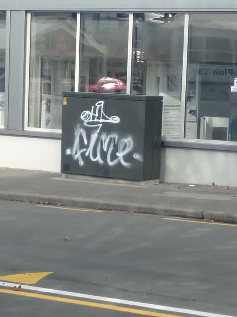Graffiti — a report photo