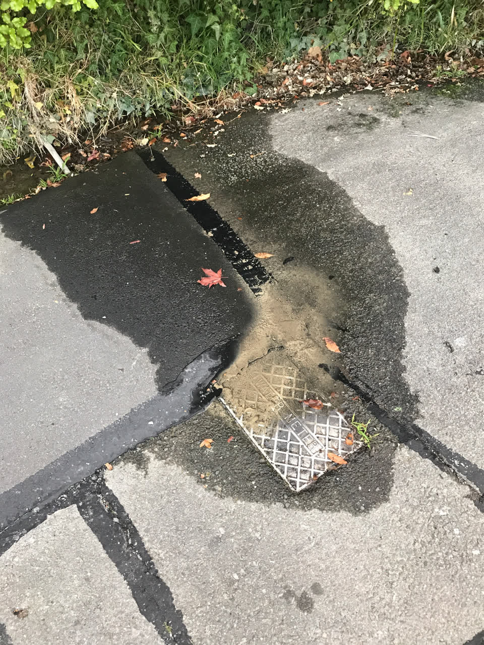The photograph attached to this water supply report