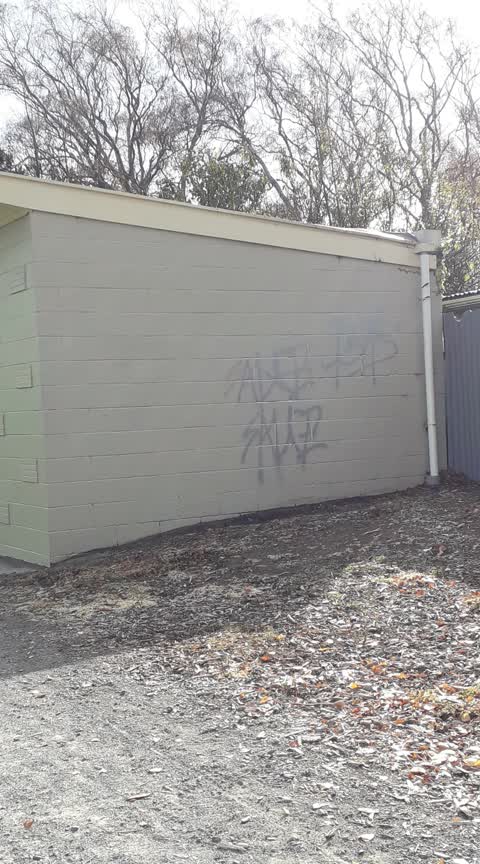 Graffiti, a report photo