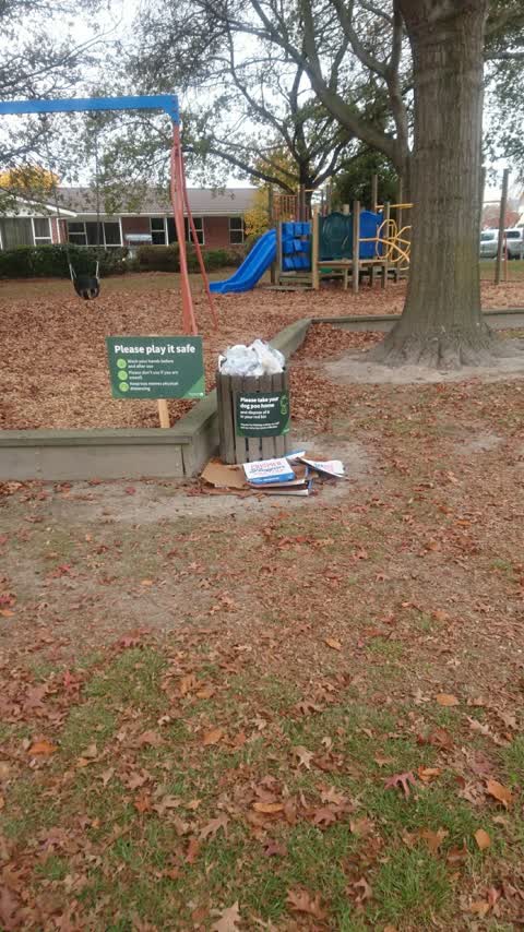 Rubbish/Recycling, a report photo