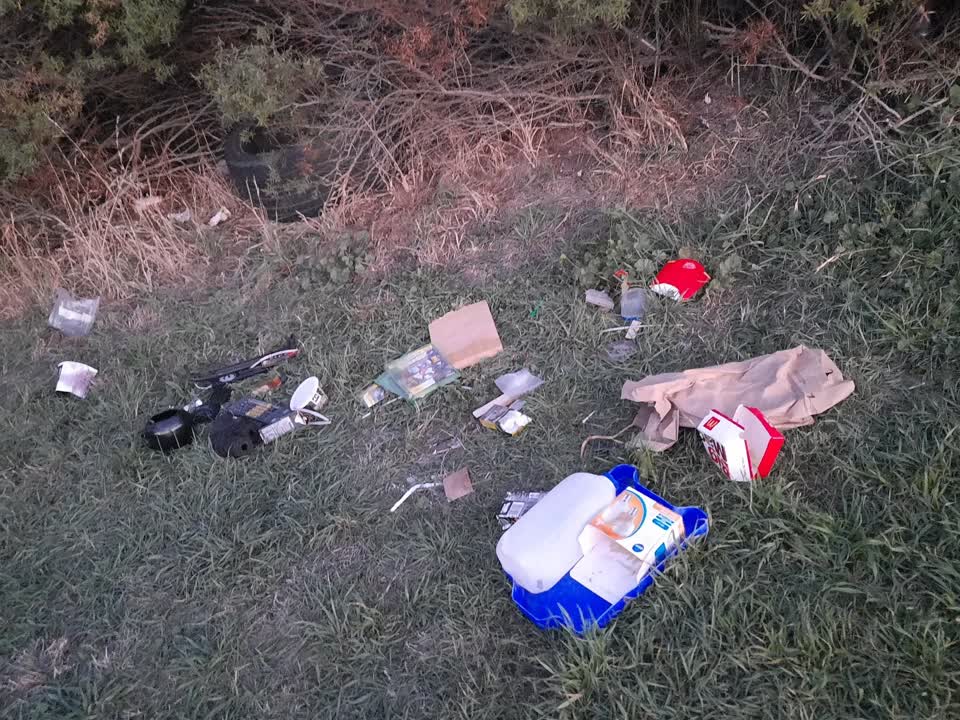 The photograph attached to this parks report