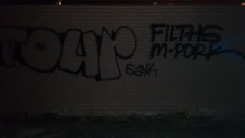 Graffiti, a report photo