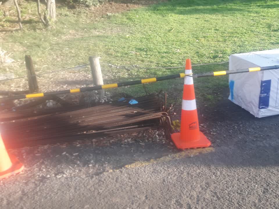 The photograph attached to this parks report