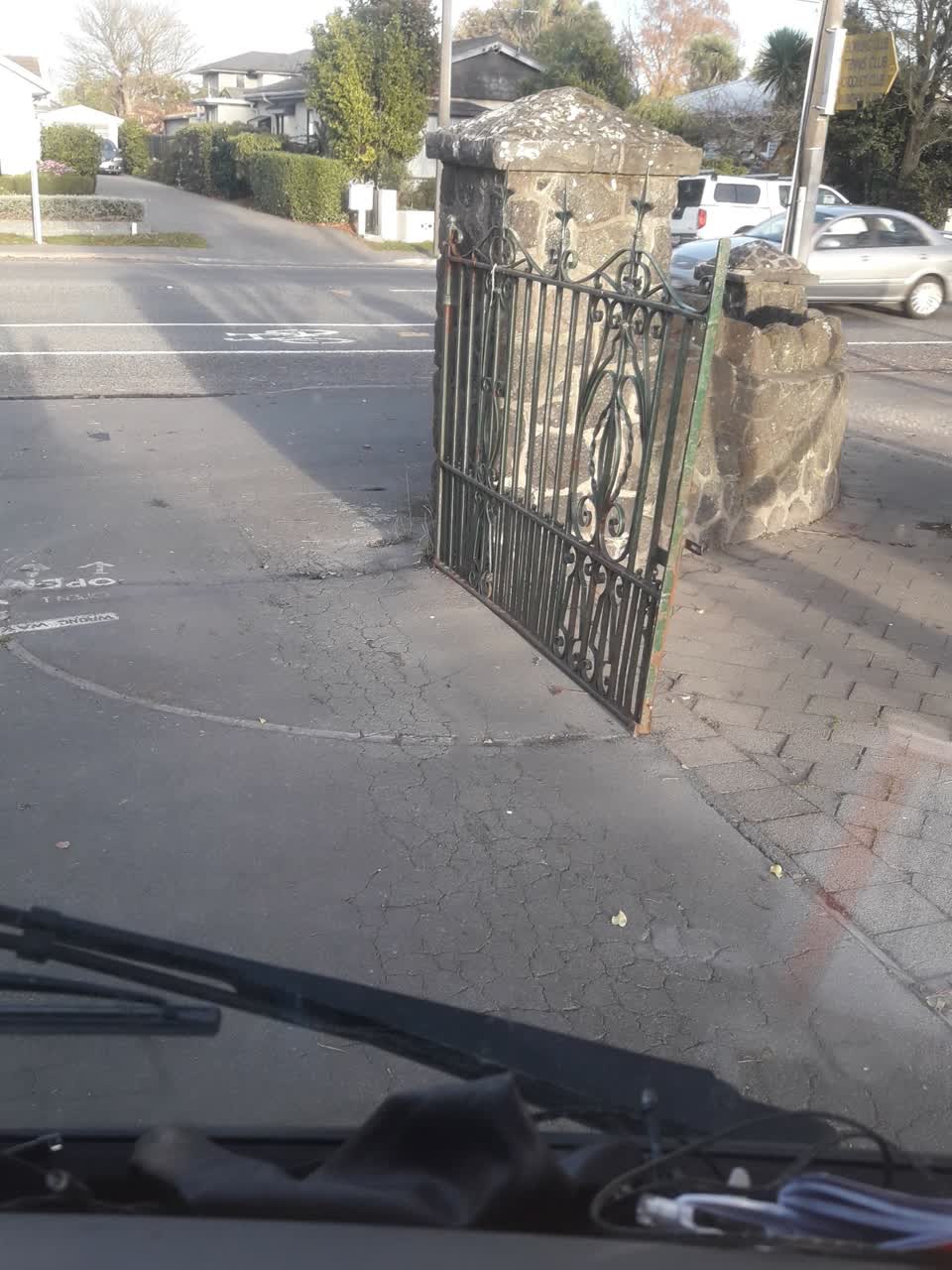 The photograph attached to this parks report
