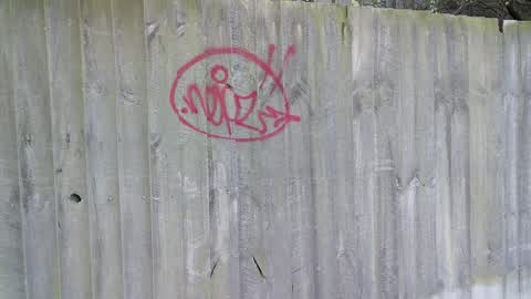 Graffiti, a report photo
