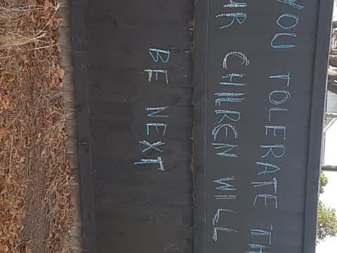 Graffiti, a report photo