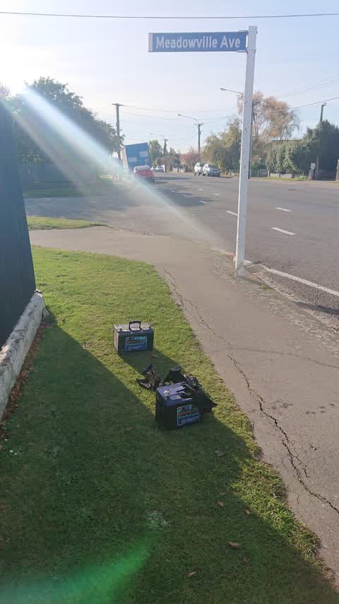 Rubbish/Recycling, a report photo