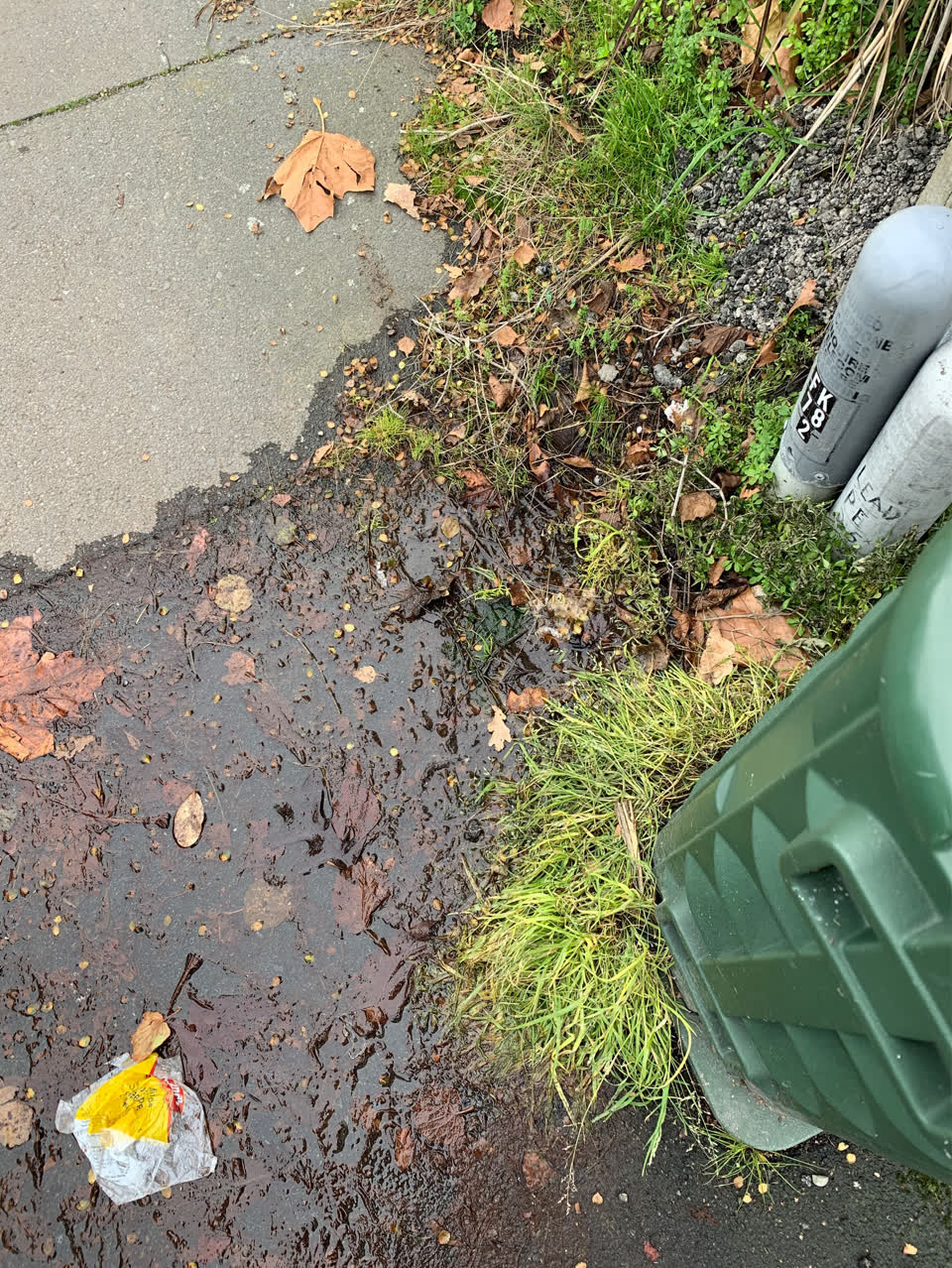 The photograph attached to this water supply report