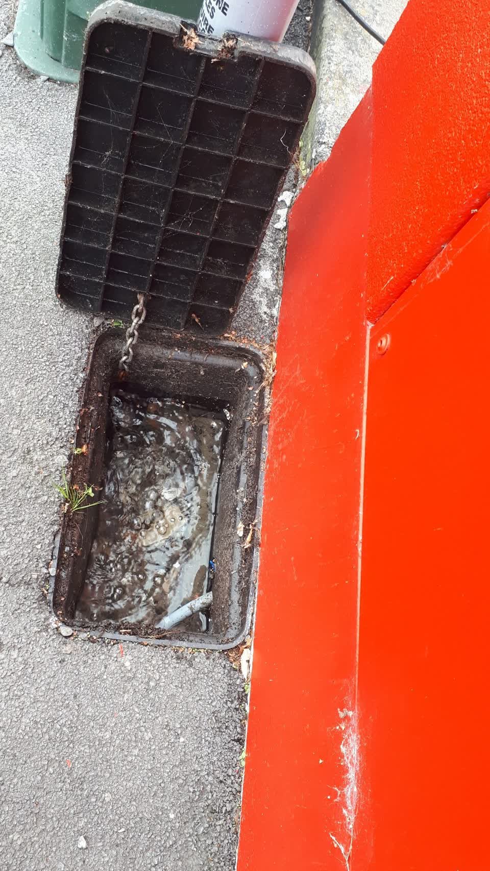 The photograph attached to this water supply report