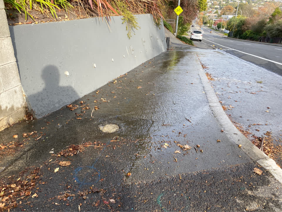The photograph attached to this water supply report