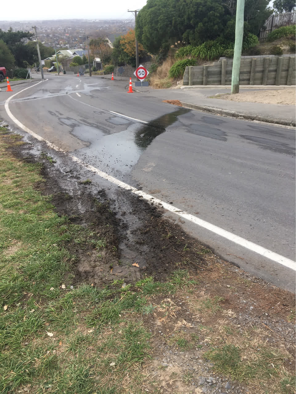 The photograph attached to this water supply report