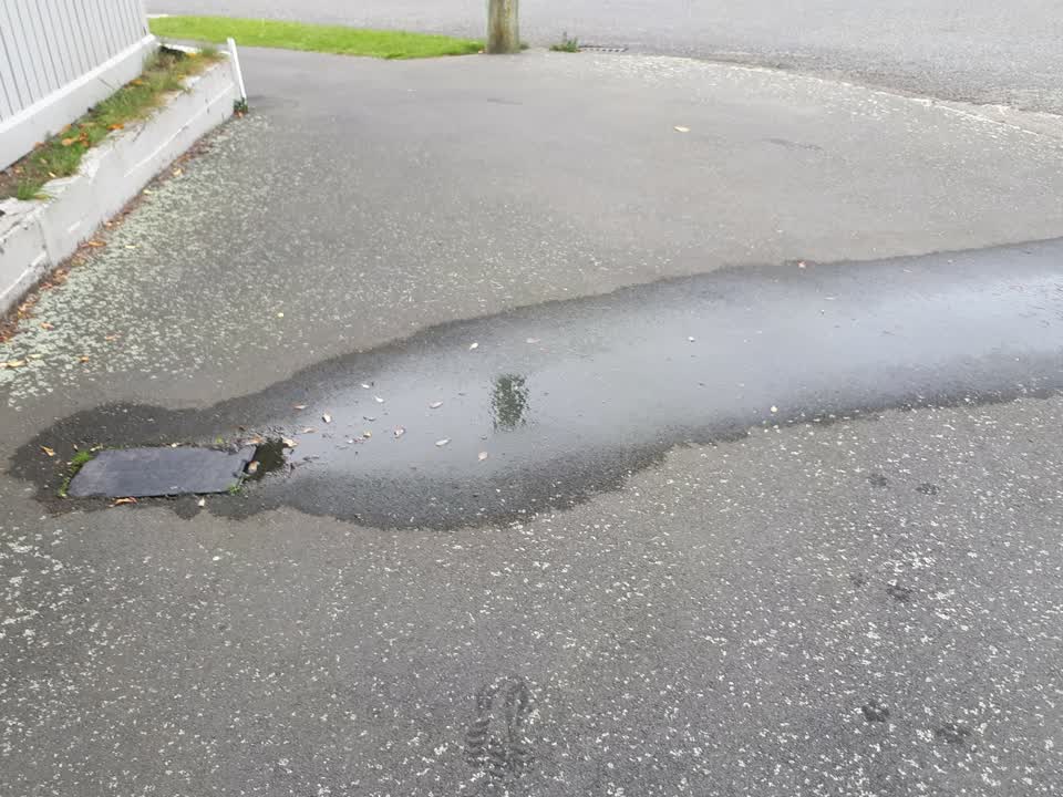 The photograph attached to this water supply report
