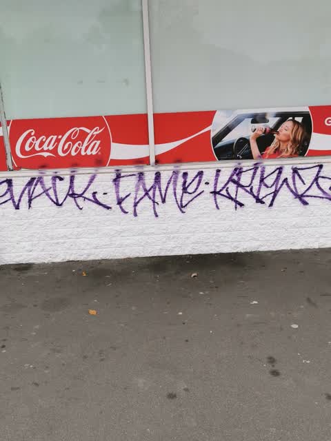 Graffiti, a report photo