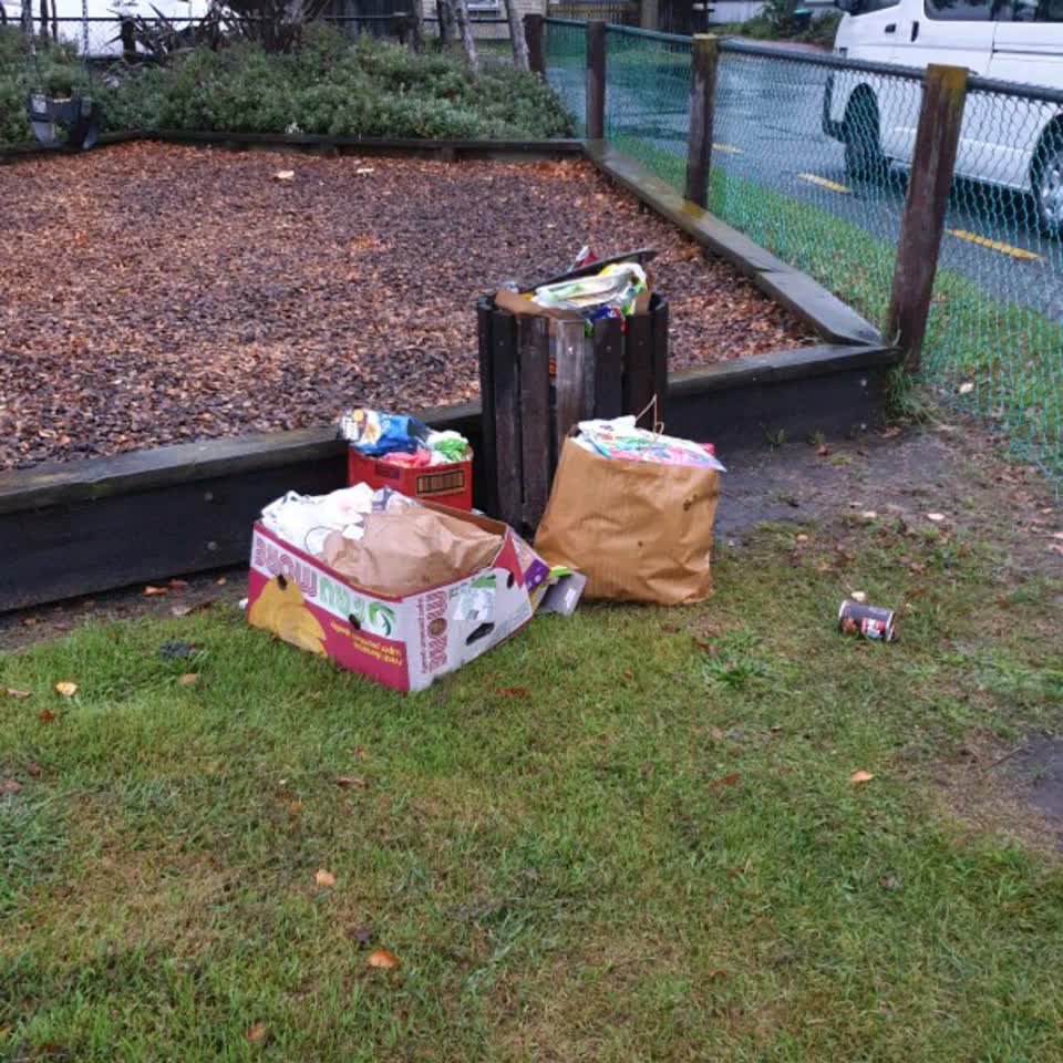 The photograph attached to this parks report