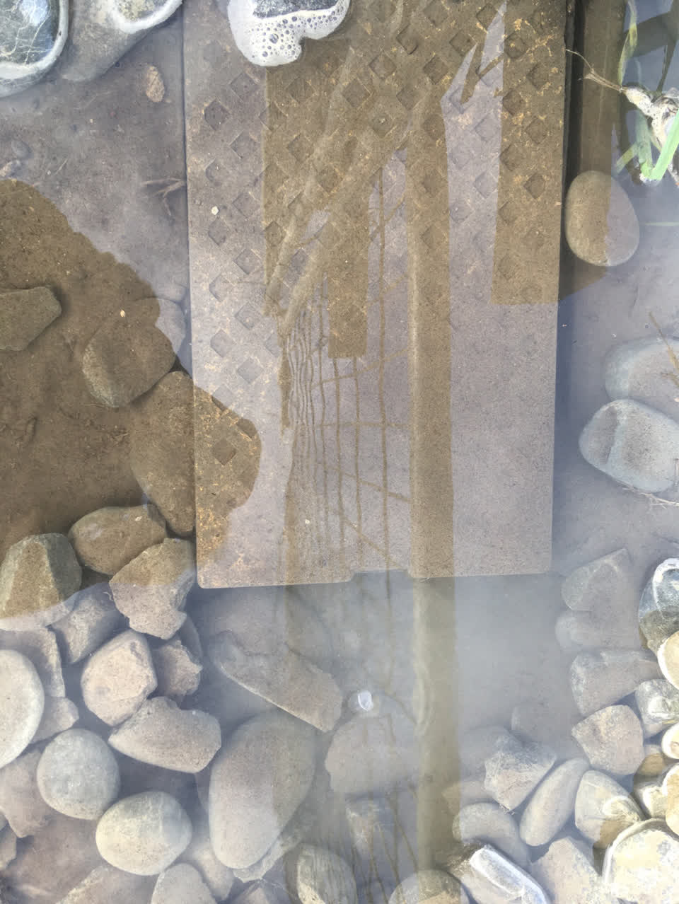 The photograph attached to this water supply report