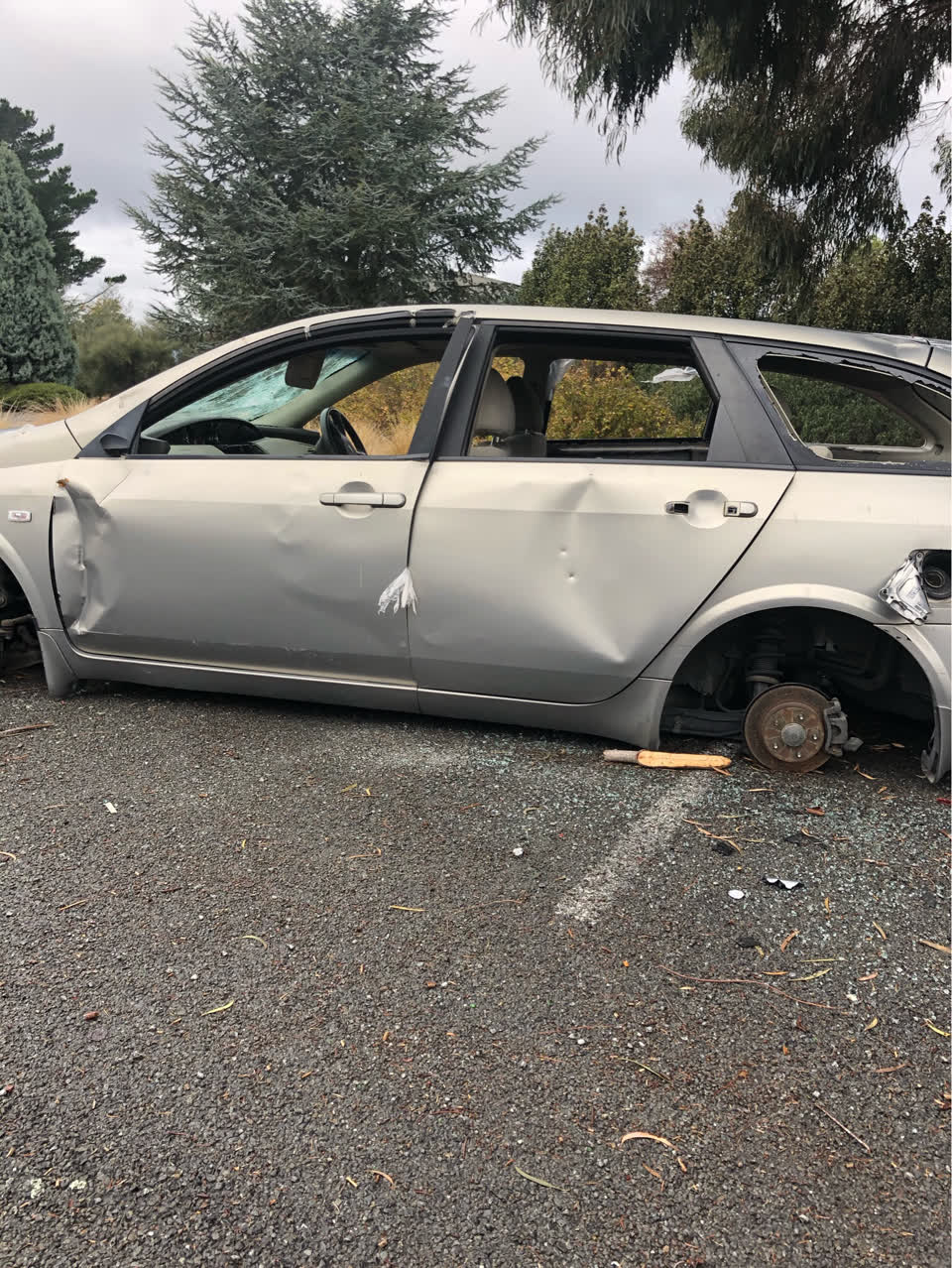 The photograph attached to this parks report