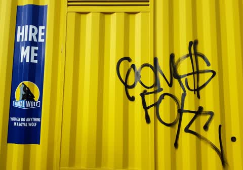Graffiti — a report photo