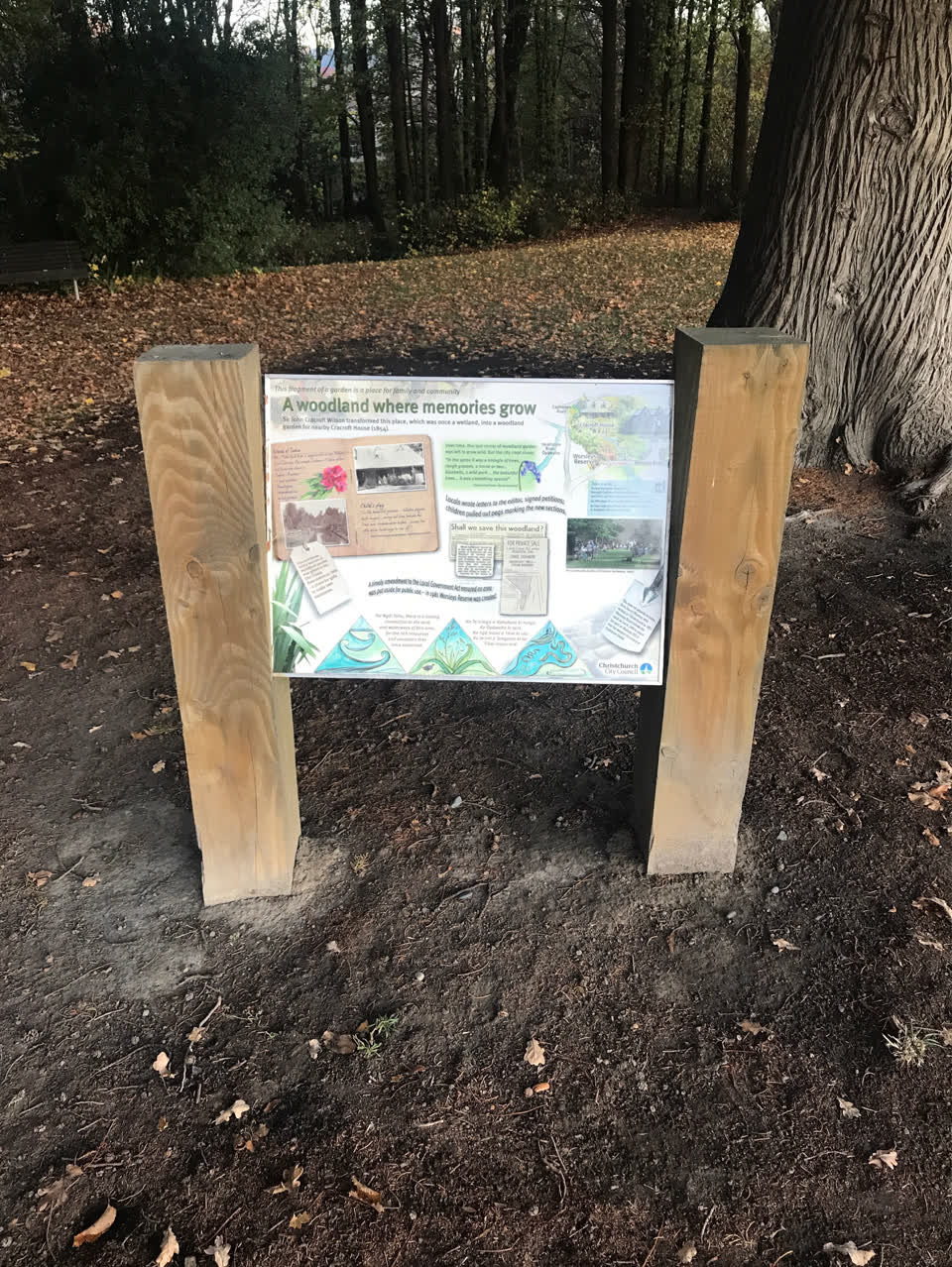 The photograph attached to this parks report