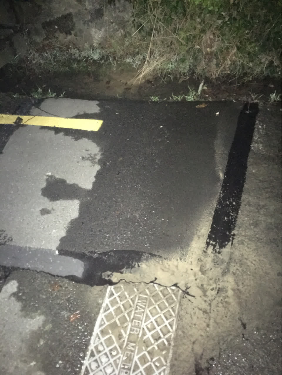 The photograph attached to this water supply report