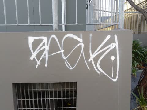 Graffiti, a report photo