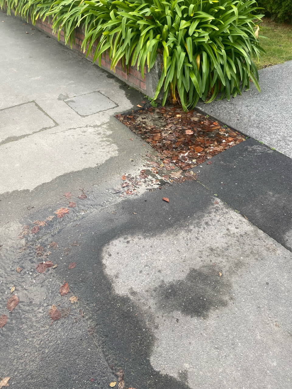 The photograph attached to this water supply report