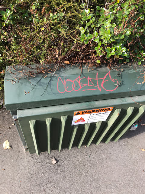 Graffiti — a report photo