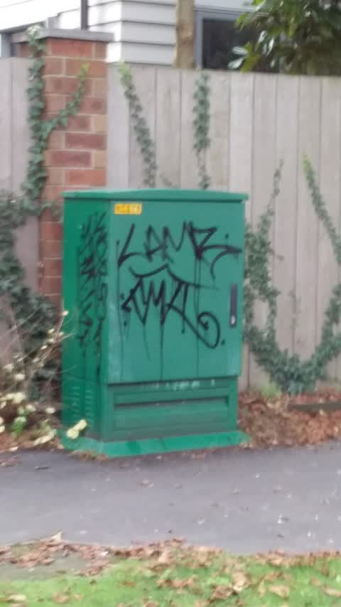 Graffiti, a report photo