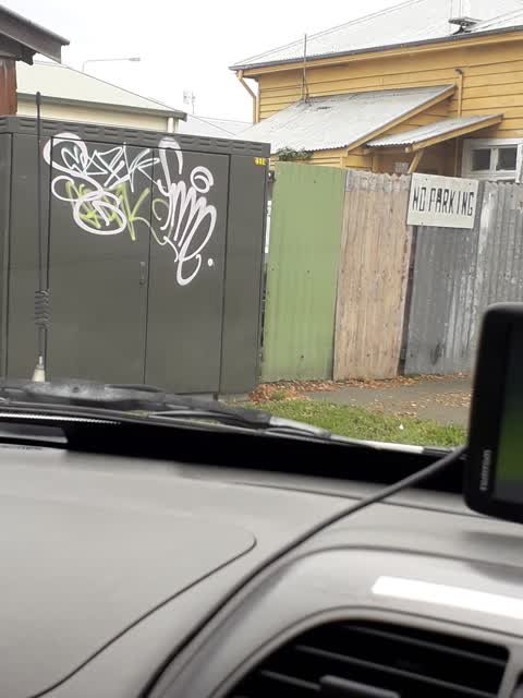 Graffiti, a report photo