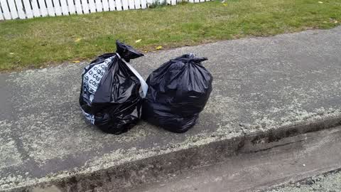 Rubbish/Recycling, a report photo