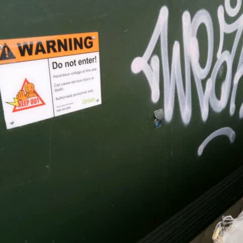 Graffiti, a report photo