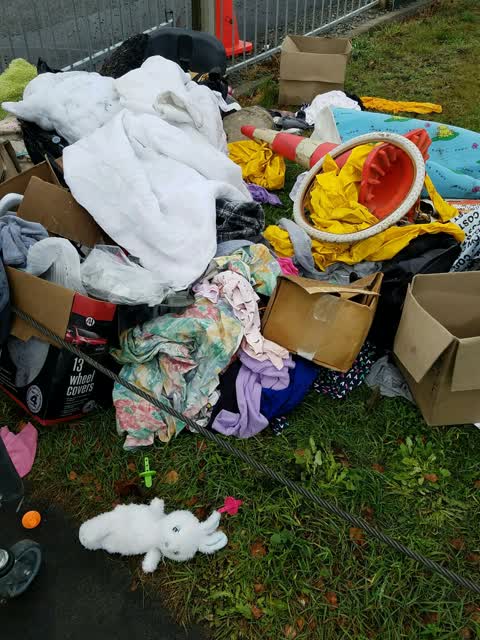 Rubbish/Recycling — a report photo