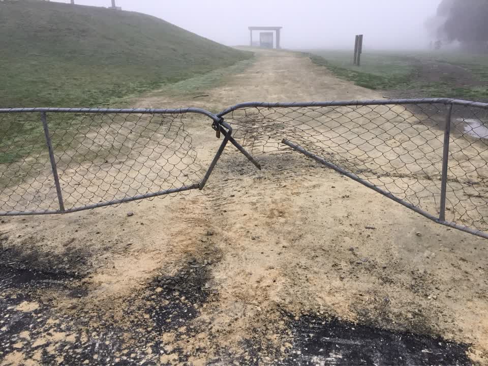 The photograph attached to this parks report