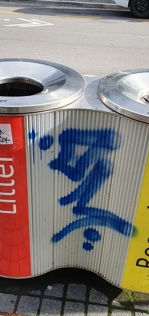 Graffiti, a report photo