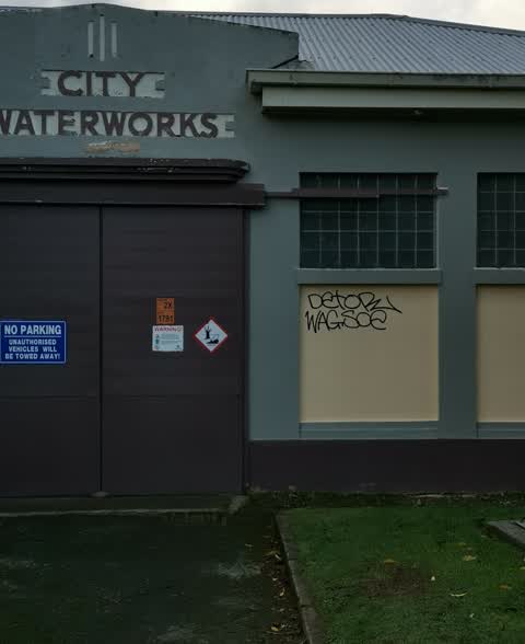 Graffiti, a report photo