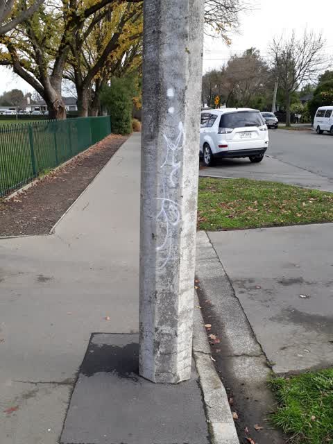 Graffiti, a report photo