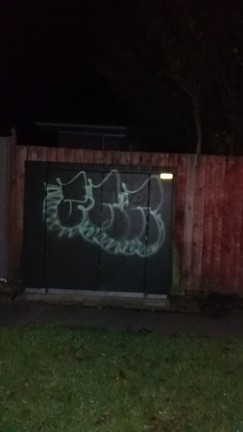 Graffiti, a report photo