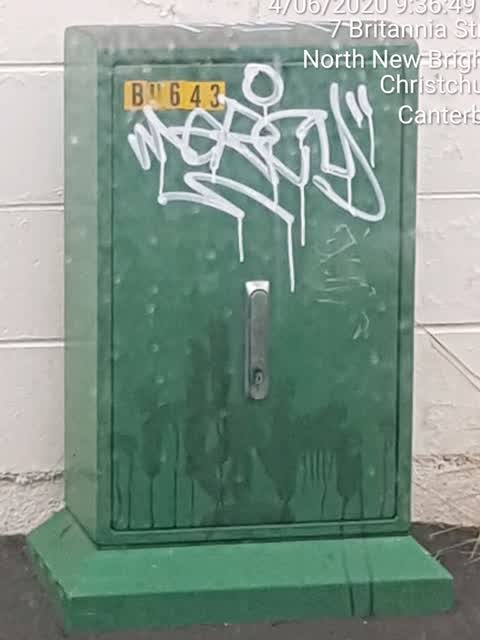 Graffiti, a report photo