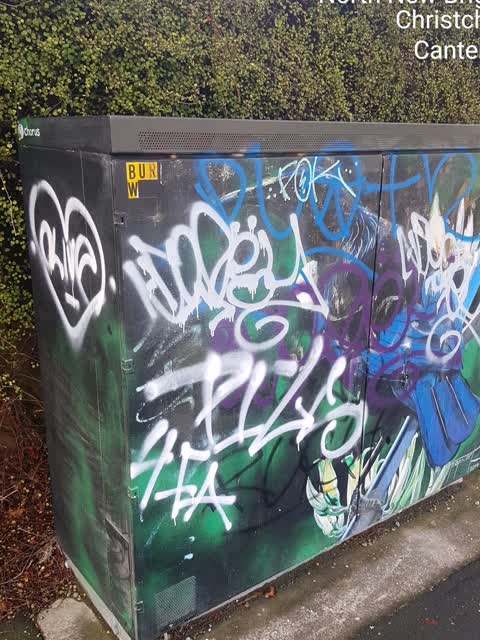 Graffiti, a report photo