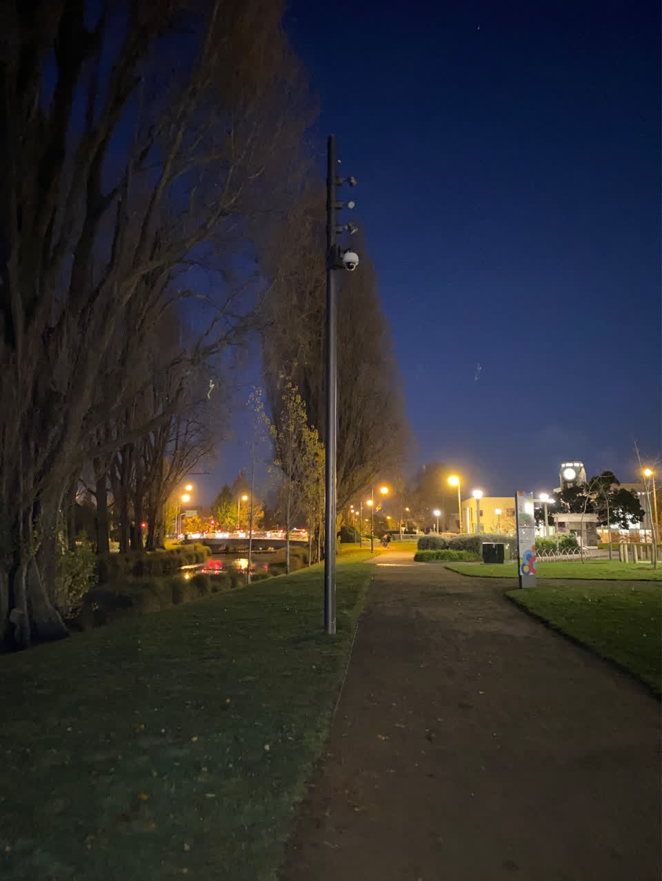 The photograph attached to this parks report