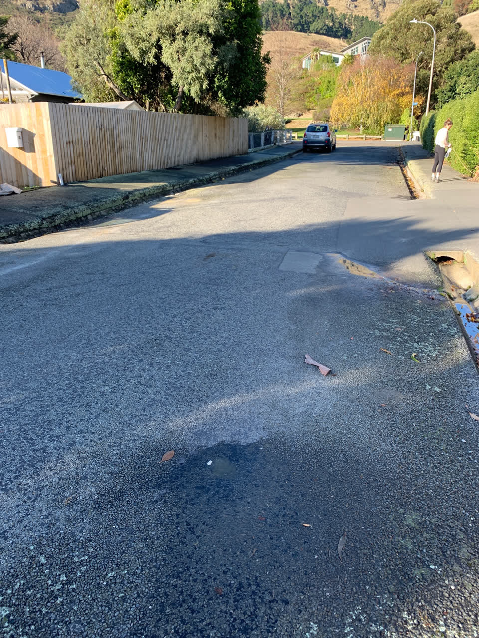 The photograph attached to this water supply report