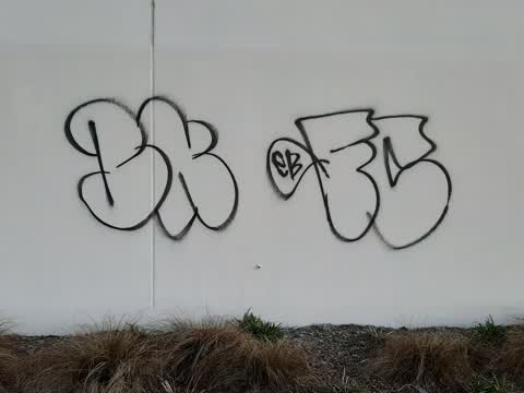 Graffiti, a report photo