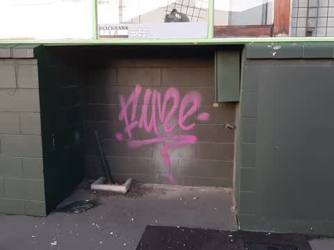 Graffiti, a report photo