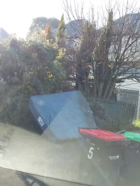 Rubbish/Recycling, a report photo