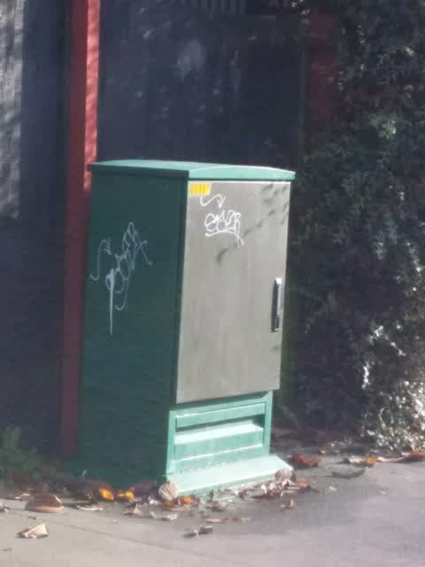 Graffiti, a report photo